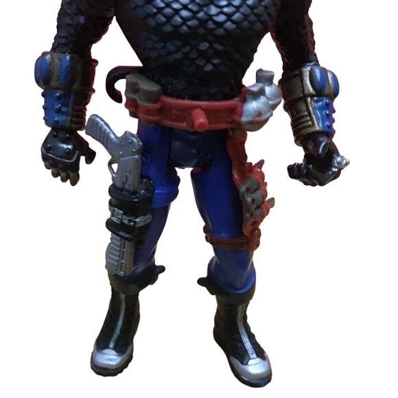 Black Scales Action Figure Chap Mei Dark Heroes 3.75" Vintage - Picture 4 of 6